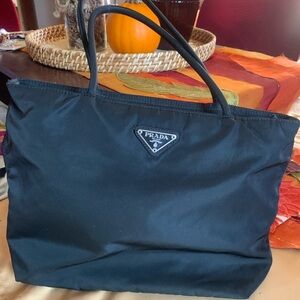 Authentic Prada Black Nylon bag